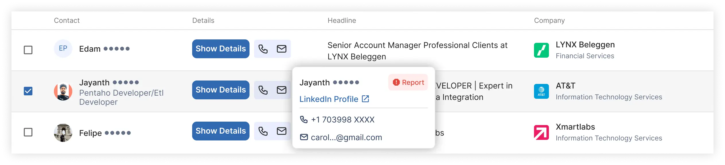 Reporting Prospects