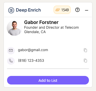When Contact Details Are Not Instantly Found