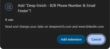 Add Extension