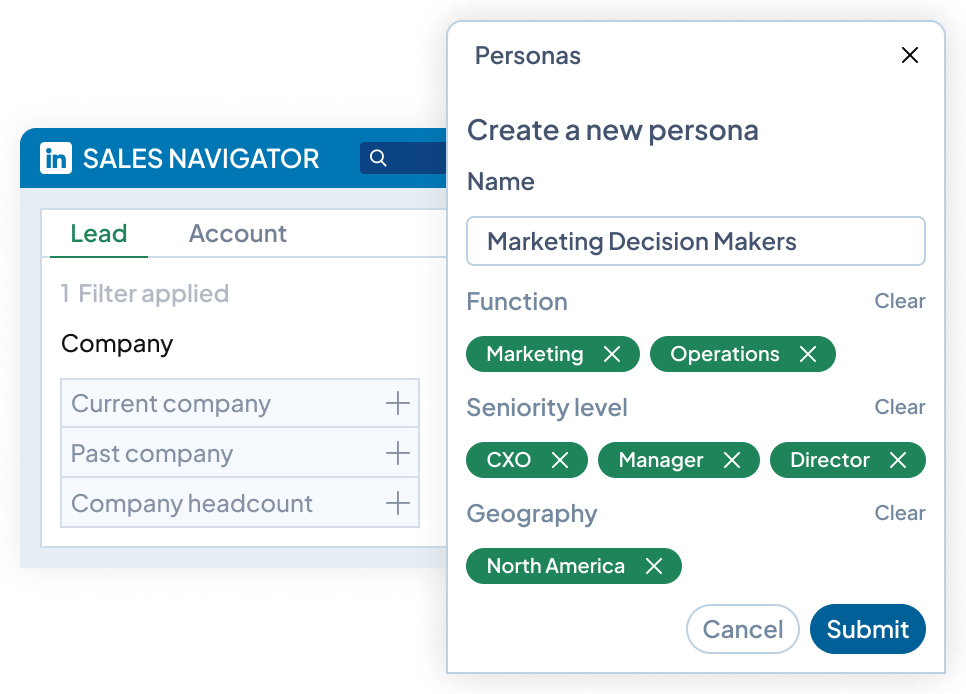 Unlimited exports from Sales Navigator